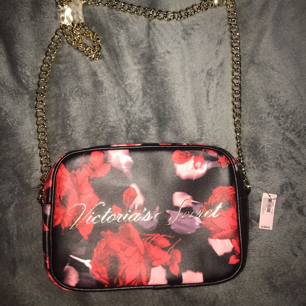 Victoria Secret Floral crossbody purse